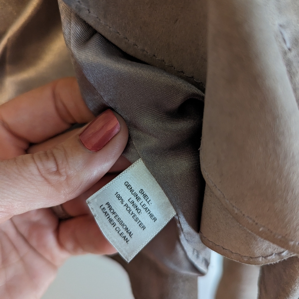 WHBM Suede Ruffle Jacket - Picture 6 of 10